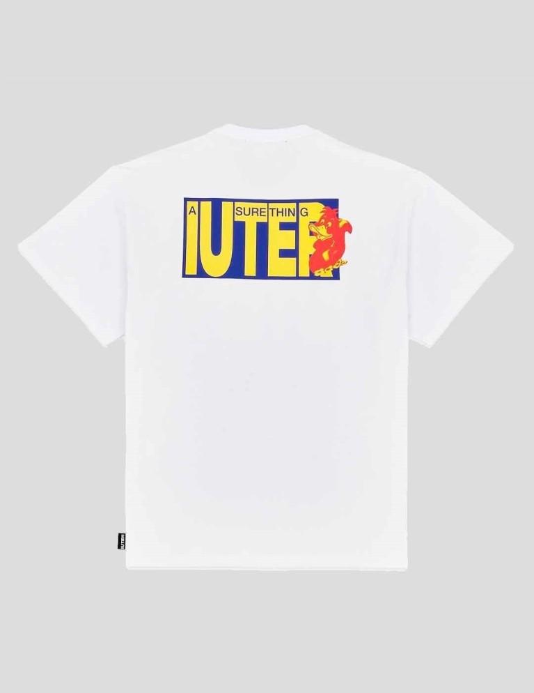 T-shirt IUTER sure thing tee white